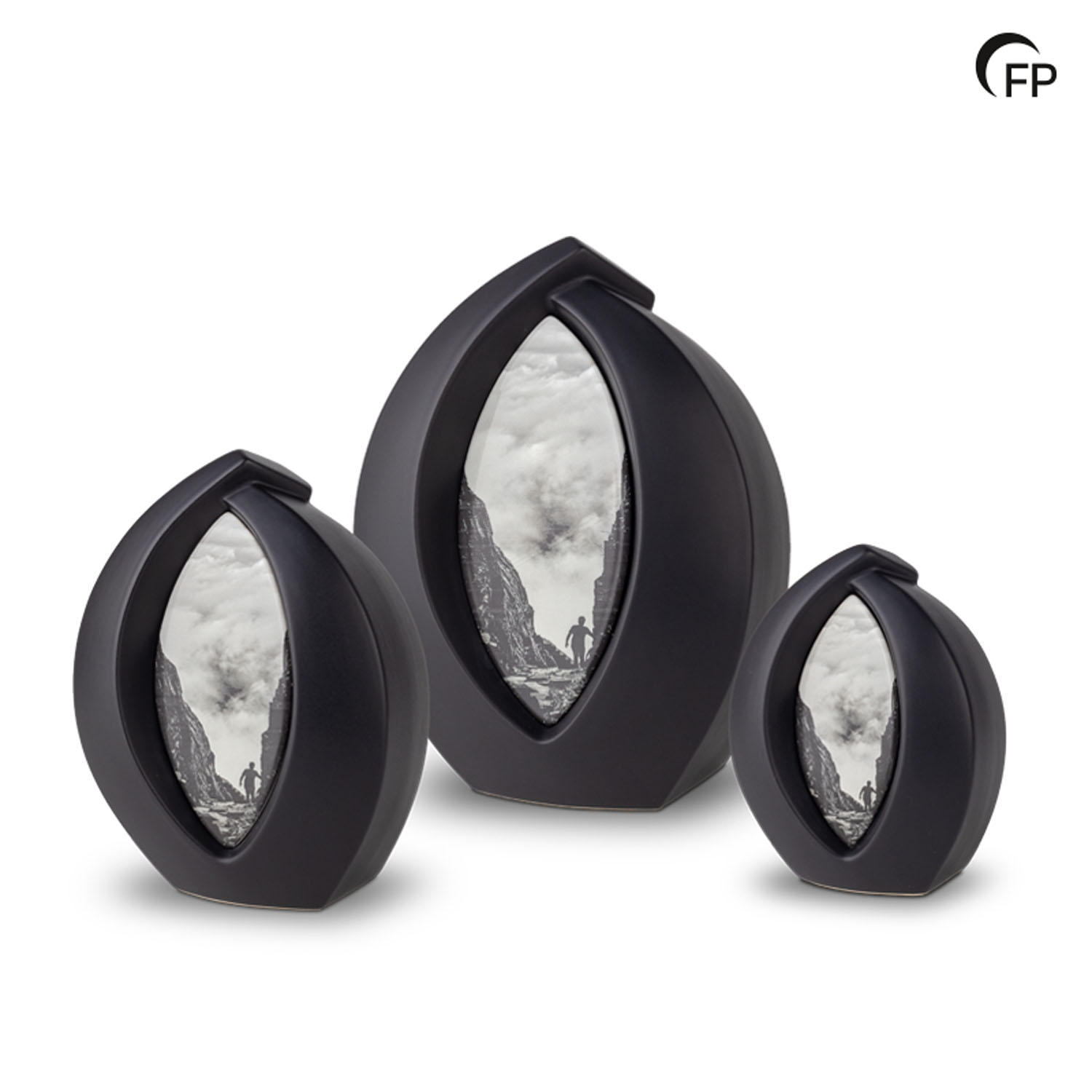 KU 110 M Keramische medium urn Forever Framed - Afbeelding 2